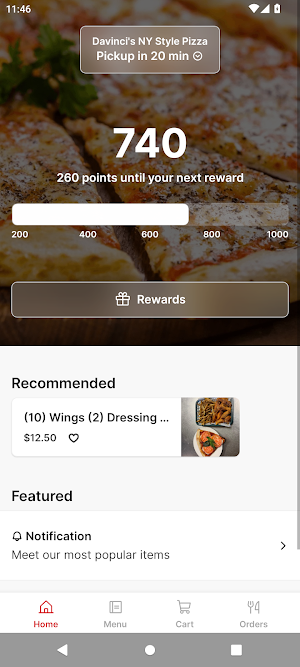 Davinci's NY Style Pizza Screenshot 0