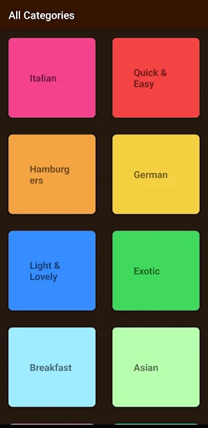 All International Recipe Screenshot 0
