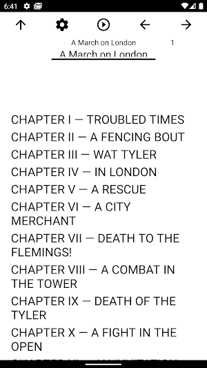 Book, A March on London Screenshot 0