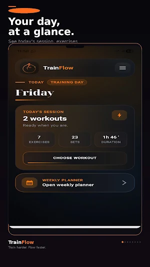 Tabata Timer & HIIT: TrainFlow Screenshot 0