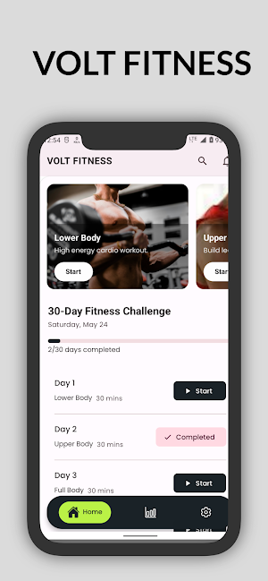 VOLT 30 Days Fitness challange Screenshot 2