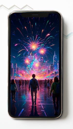 Firework HD Wallpapers Screenshot 0