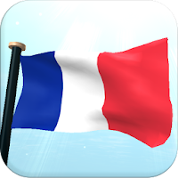 Saint Barthélemy Flag 3D