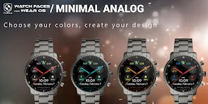 Minimal Analog Watch Face Screenshot 1