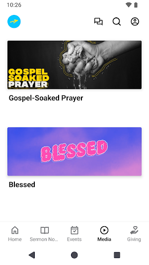Move Church App Screenshot 3