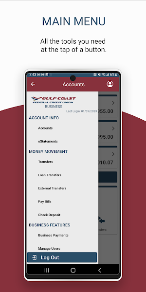 Gulf Coast FCU Business Screenshot 3