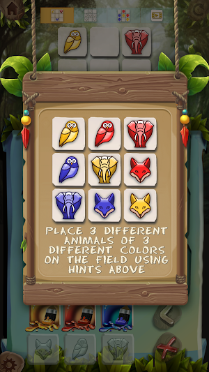 Timberland arranging puzzle game Screenshot 1