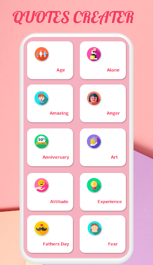 Quotes and Status - Quotes App Screenshot 1