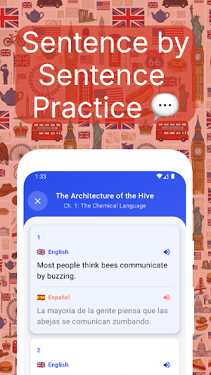 English Audio Stories & Tenses Screenshot 1