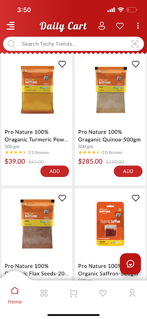 Grocery Screenshot 1