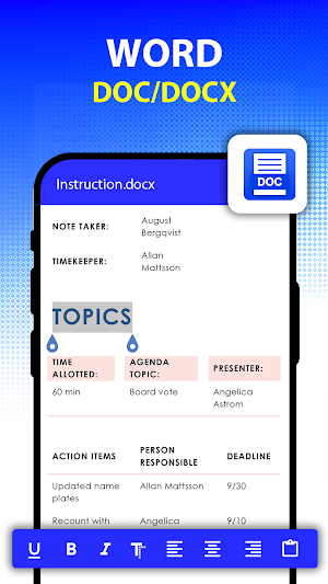 Office Reader: Word, PDF, XLSX Screenshot 2