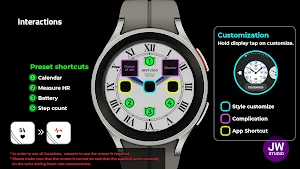JW086 jwstudio watchface Screenshot 2
