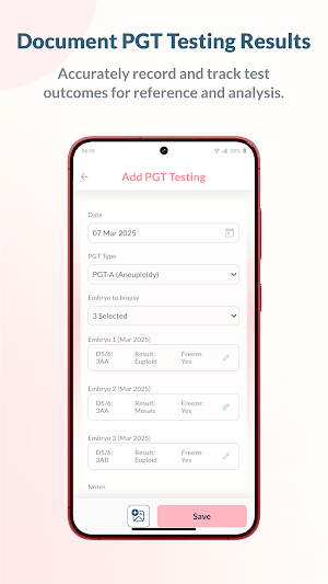 OEVEO: Your Fertility Guide Screenshot 2