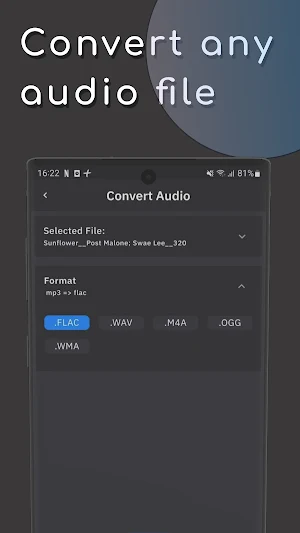 Audio Converter - All Support Screenshot 0