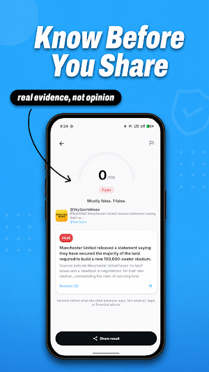 TrueCheck - Verify Fact Screenshot 1