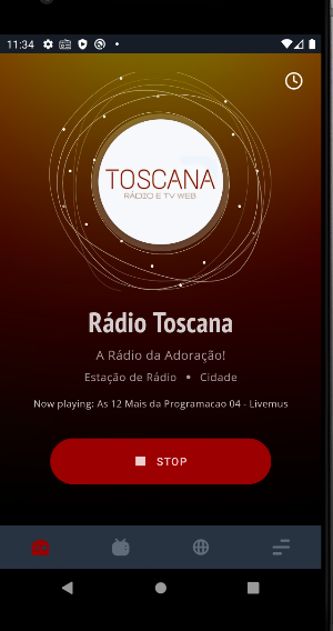 Toscana Rádio Web Screenshot 2