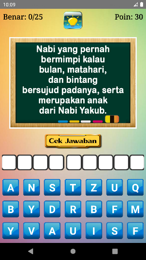 Tebak Nama Nabi Screenshot 1