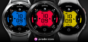 PRADO X9 - Digital Watch Face Screenshot 0