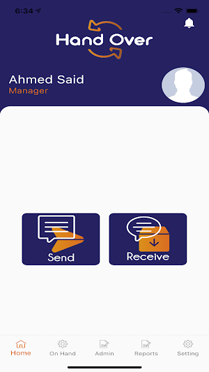Handover Screenshot 3