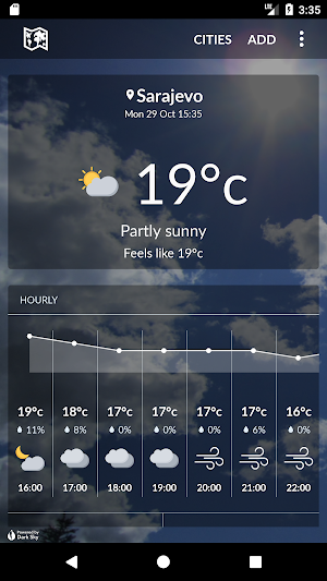 Bosnia and Herzegovina Weather Screenshot 0