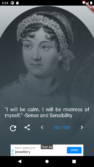 Jane Austen Book Quotes Screenshot 3