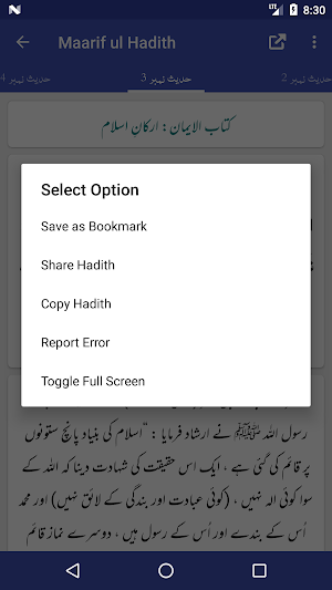 Maarif ul Hadith - Maulana M. Manzoor Naumani Screenshot 3