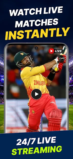 Live Cricket TV HD Streaming Screenshot 3