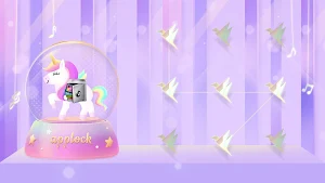 AppLock Live Theme Music Box – Paid Theme Screenshot 2