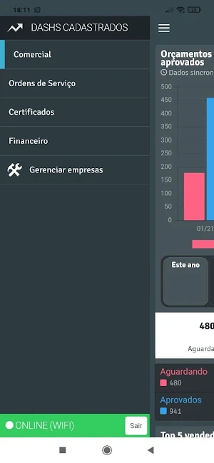 Mylogical Gestão Screenshot 1