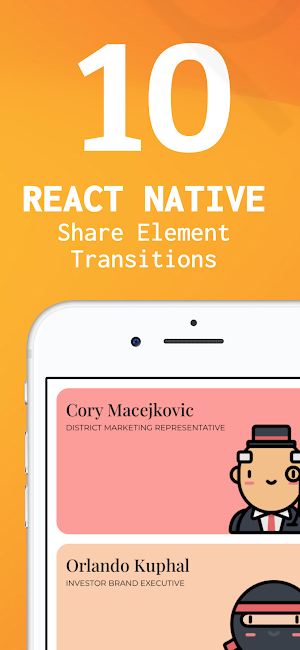 10+1 Shared Element transition Screenshot 1