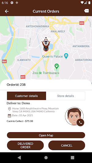 Eatance Cakeshop Driver Screenshot 3