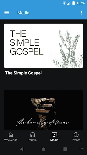 Tehachapi Vineyard Church Screenshot 2