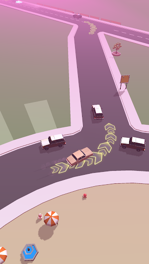 Courier Drift: Taxi Racer 2025 Screenshot 2