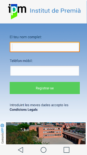 Institut Premià de Mar Screenshot 0