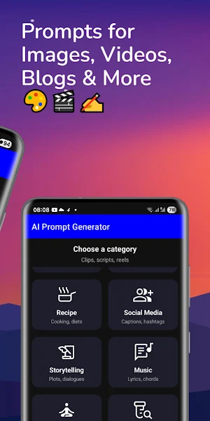 AI Chatbot Prompt Generator Screenshot 1