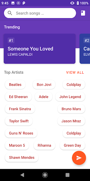 Guitar Chord and Song Lyrics Offline 2020 Screenshot 0