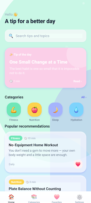 Pure Health Guide Screenshot 2
