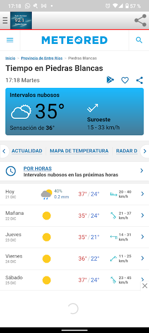 Fm Municipal 92.1 MHz Screenshot 2