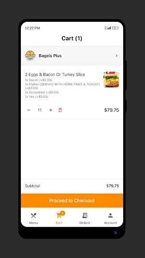 Bagels Plus Café Screenshot 0