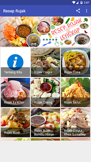 Resep Rujak Screenshot 1
