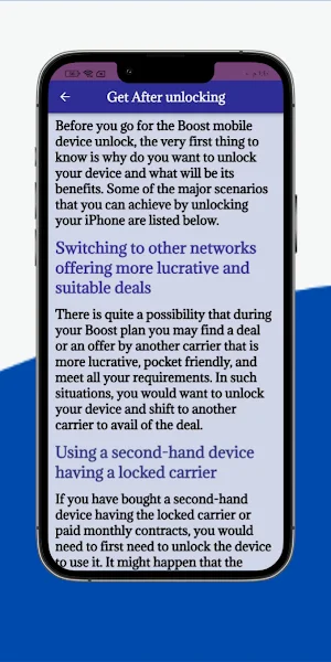 Boost Mobile Unlock Guide Screenshot 1