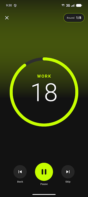 HIIT Interval Timer Screenshot 2
