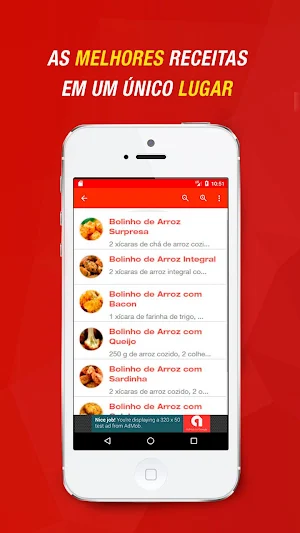 Receitas de Bolinho de Arroz Screenshot 3