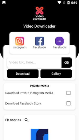 X-Video Downloader Screenshot 0