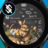 BFF24- Easter Eggs and Bunny