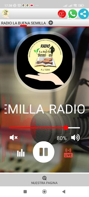 Radio la Buena Semilla Screenshot 1