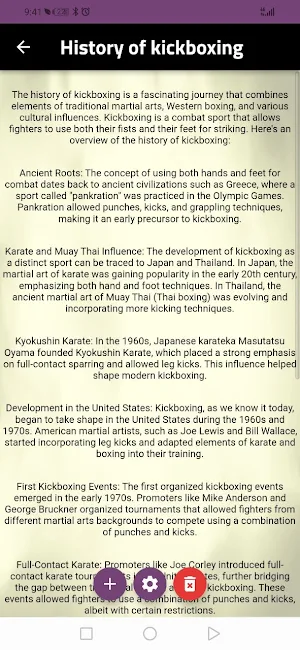 kickboxing & workout Screenshot 3