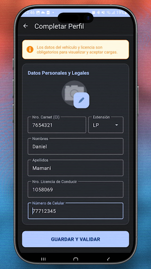 Alegrande Driver Screenshot 1