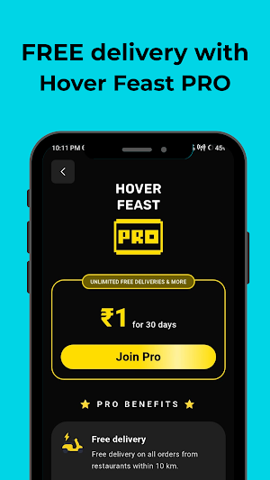 Hover Feast: Food Delivery Screenshot 3
