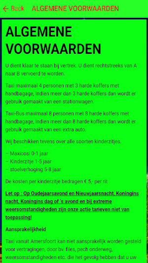 Taxi van A naar B Screenshot 3